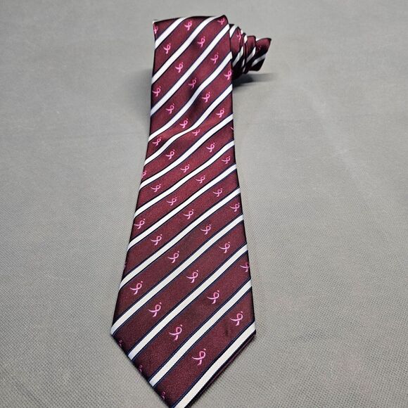 Other - Susan G Komen For The Cure Knotes For Hope Breast Cancer Awareness Tie 59"